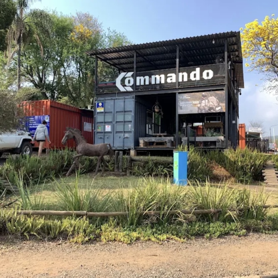 Commando gym exterior in Sabie